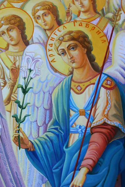 壁画。在基辅圣 Michael 金顶大教堂 — 图库照片