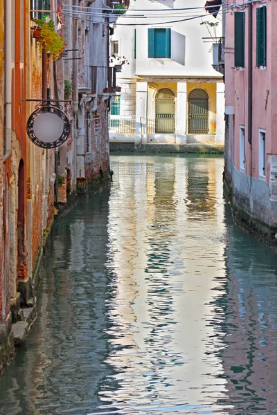 stock image Colorful bridge across canal in Venice,