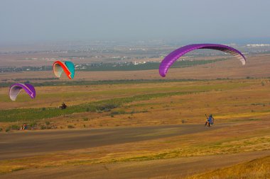 Yamaçparaşütü uçuş Kırım