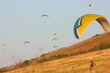 Yamaçparaşütü uçuş Kırım