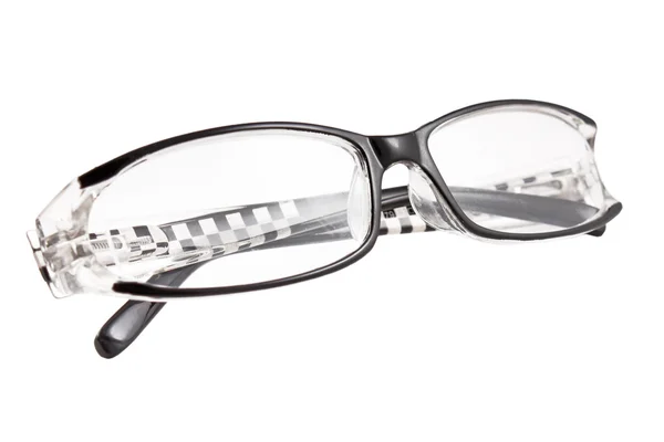 Na białym tle okulary — Zdjęcie stockowe