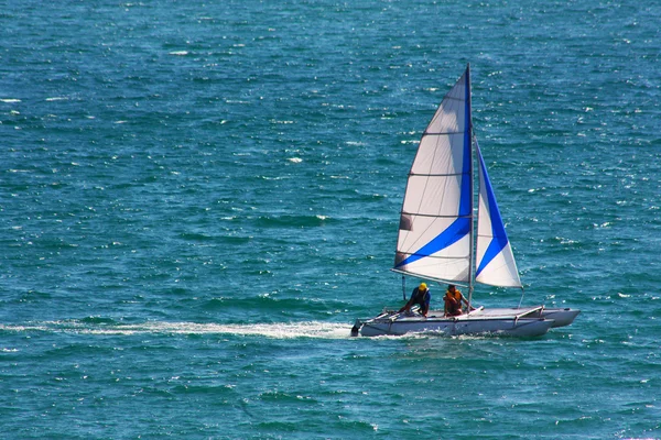 Windsurfen op de Krim — Stockfoto
