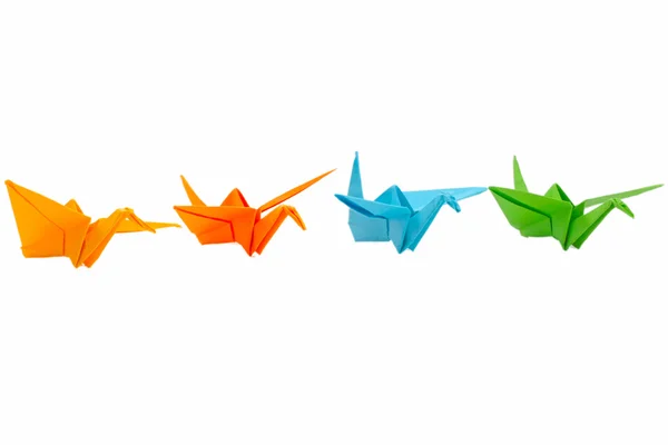 折り紙の鳥 — ストック写真