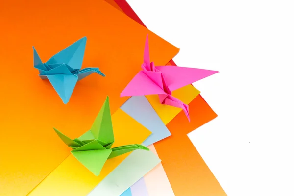 stock image Origami birds