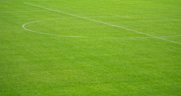 人工芝のサッカー フィールド アリーナの詳細 — ストック写真