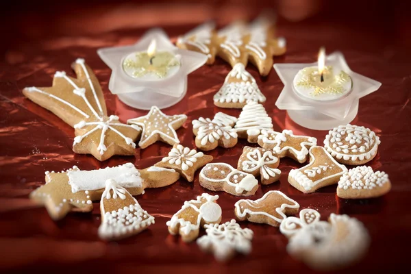 Tatlı Noel gingerbreads — Stok fotoğraf