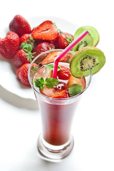 Bebida de morango — Fotografia de Stock