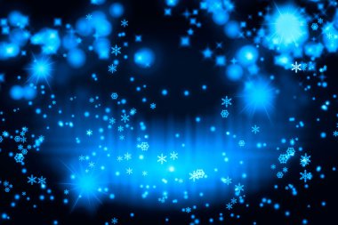 Blue Christmas background clipart