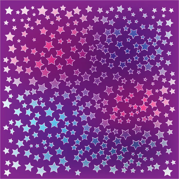 Rosa Sterne abstrakte Weihnachten Hintergrund — Stockvektor