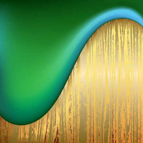 抽象背景木板和波 — 图库矢量图片