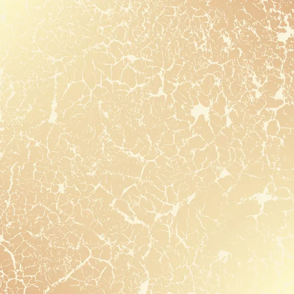Abstract background of cracked beige texture — Stock Vector