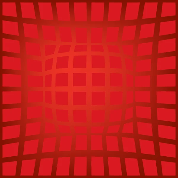 Abstrakter Hintergrund Rote Quadrate Auf Einem Braunen — Stockvektor