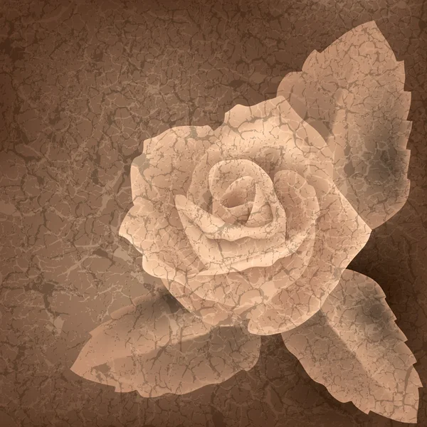 抽象的な花のイラスト — ストックベクタ