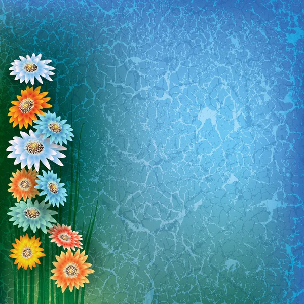 Abstrakte florale Illustration — Stockvektor
