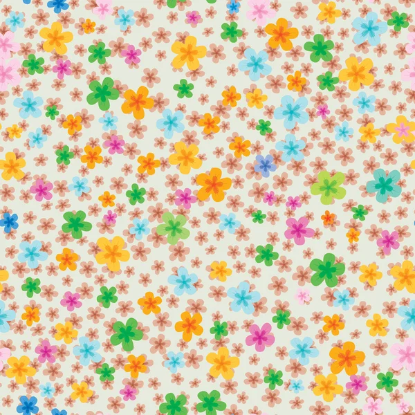 Floral wallpaper seamless texture — Stock Vector © lembit #5085102