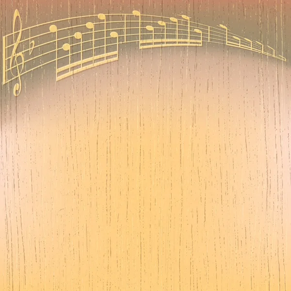 抽象裂纹的音乐背景 — 图库矢量图片