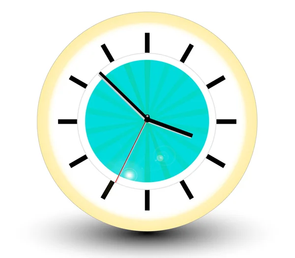 Ізольовані годинник — стоковий вектор