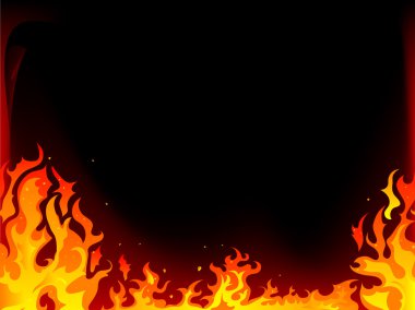 Fire background clipart