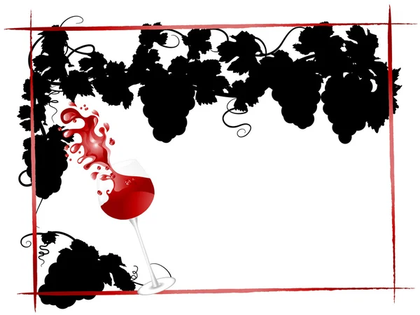 Bouquet de raisins — Image vectorielle