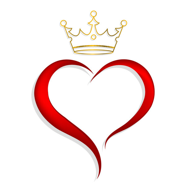 Красное сердце
