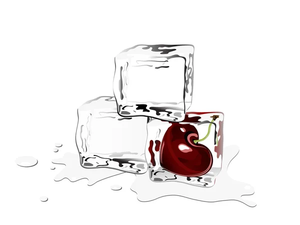 Cubos de hielo — Archivo Imágenes Vectoriales