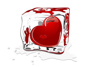 Frozen heart clipart