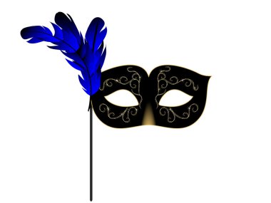 Carnival mask clipart