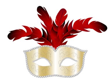 Carnival mask clipart