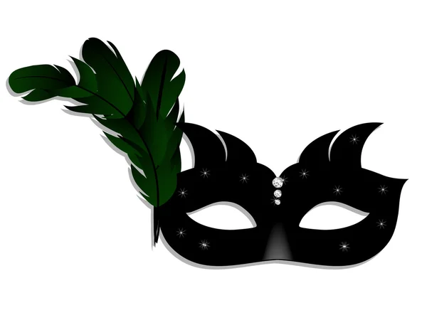 Máscara de carnaval — Vetor de Stock