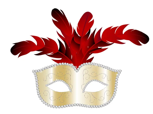 Masque de carnaval — Image vectorielle