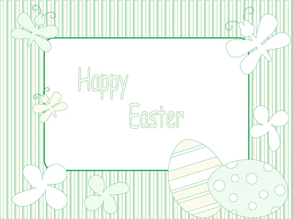 Retro Easter background — Stock Vector