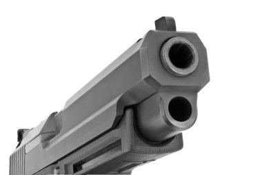 Large 9 mm pistol clipart