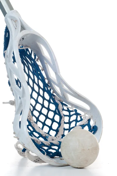 Lacrosse stick with ball — Stock Photo, Image