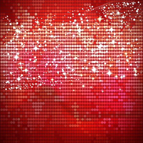 赤い光沢のあるベクトル バナー - ベクトル イラスト — ストックベクタ
