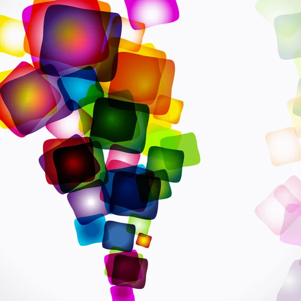 Vecteur Abstrait Lumineux Fond Coloré — Image vectorielle