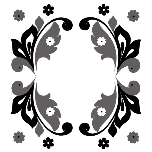 Винтажный цветочный дизайн — стоковый вектор