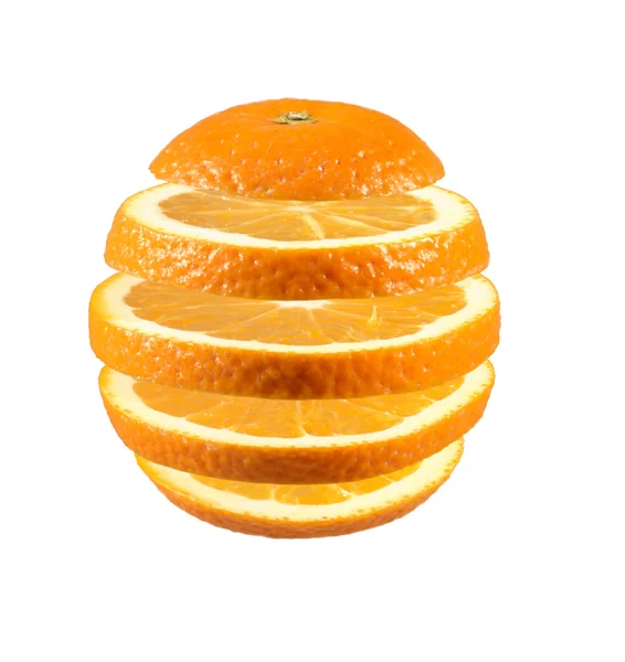 Fresh sliced orange. — Stock Photo, Image