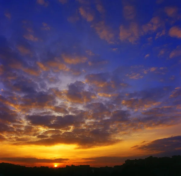 美しい日没 私のポートフォリオと同様の写真を参照してください — ストック写真