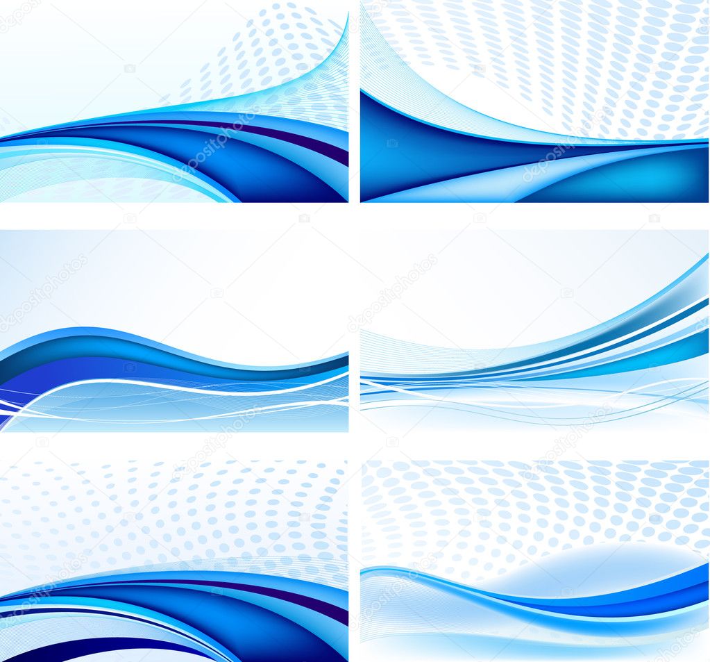 Abstract background vector set