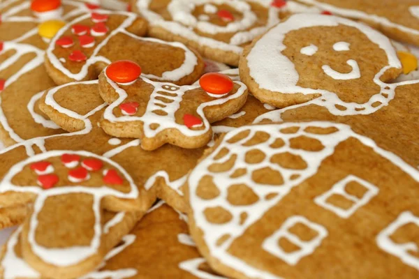 Tasty homemade gingerbread cookies — Stock Photo, Image