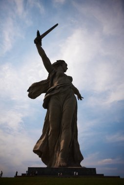 Memorial kompleksi içinde volgograd