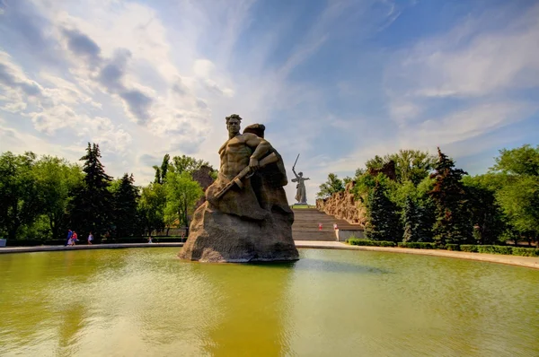 Memorial kompleksi içinde volgograd