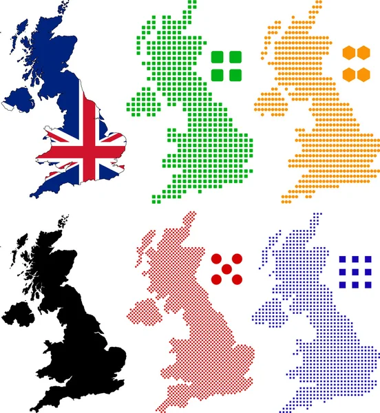 Verenigd Koninkrijk — Stockvector