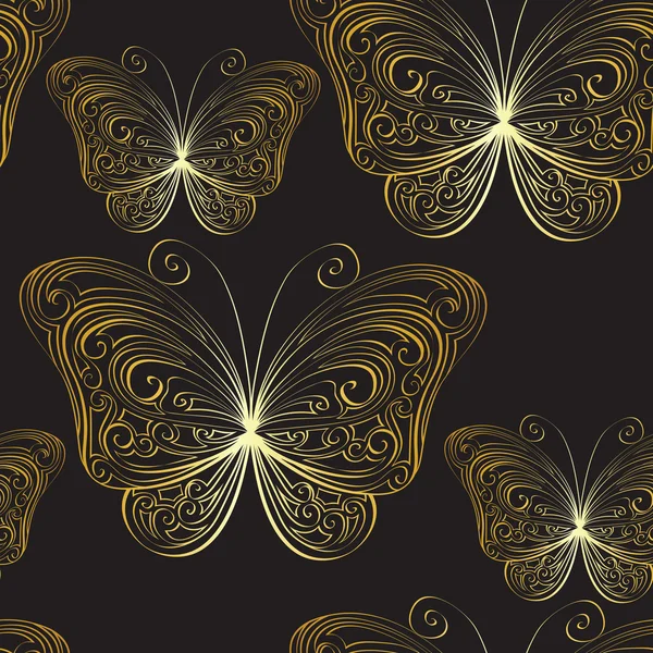 Φόντο με πεταλούδες — Διανυσματικό Αρχείο