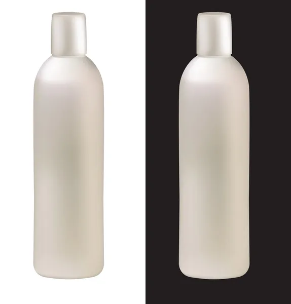 Bottiglia di shampoo — Vettoriale Stock