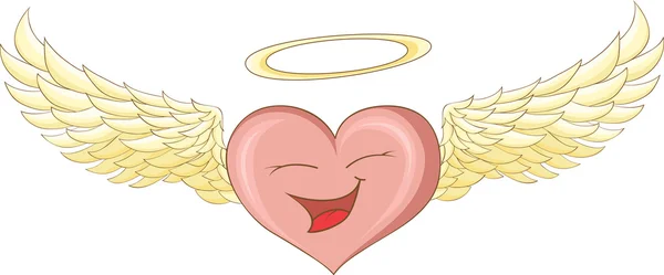 Coeur d'ange — Image vectorielle