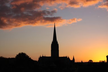 Cathedral Sunset clipart