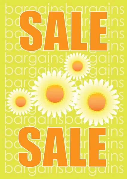 Sale Poster — Stock Photo, Image