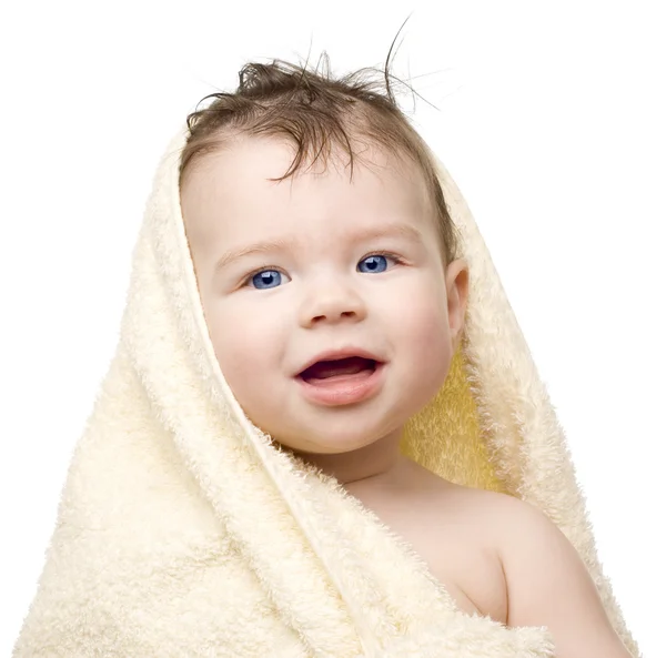 The small child after bathing — Stock Photo, Image