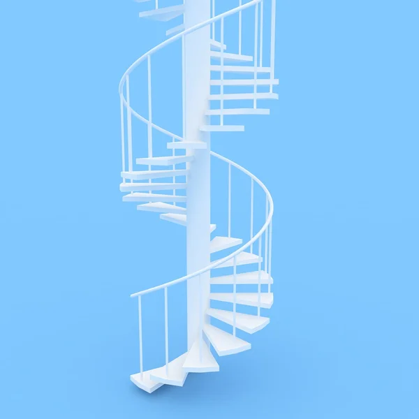 Abstract stair isolated — Stock Photo, Image